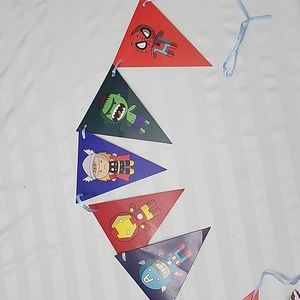 Avengers Party Banner